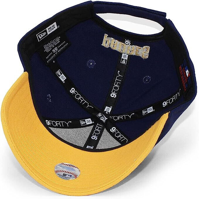 New Era San Diego Padres The League Blue Yellow 9Forty Adjustable Hat Cap