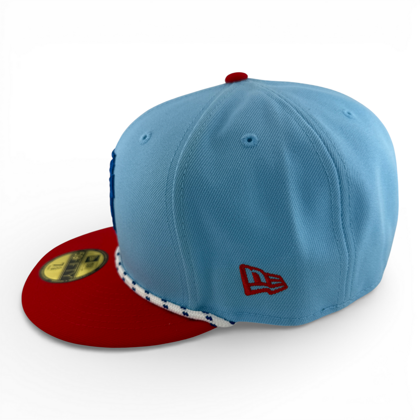 New Era San Francisco Giants MLB 2025 4th of July USA Flag Rope 59Fifty Fitted