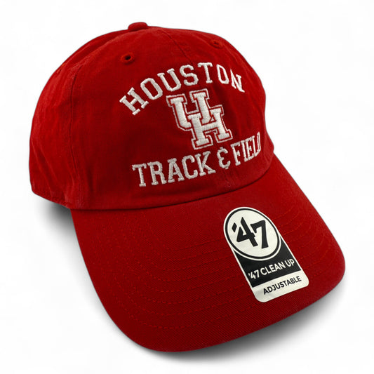 '47 Brand University of Houston Cougars Track Field Clean Up Adjustable Dad Hat