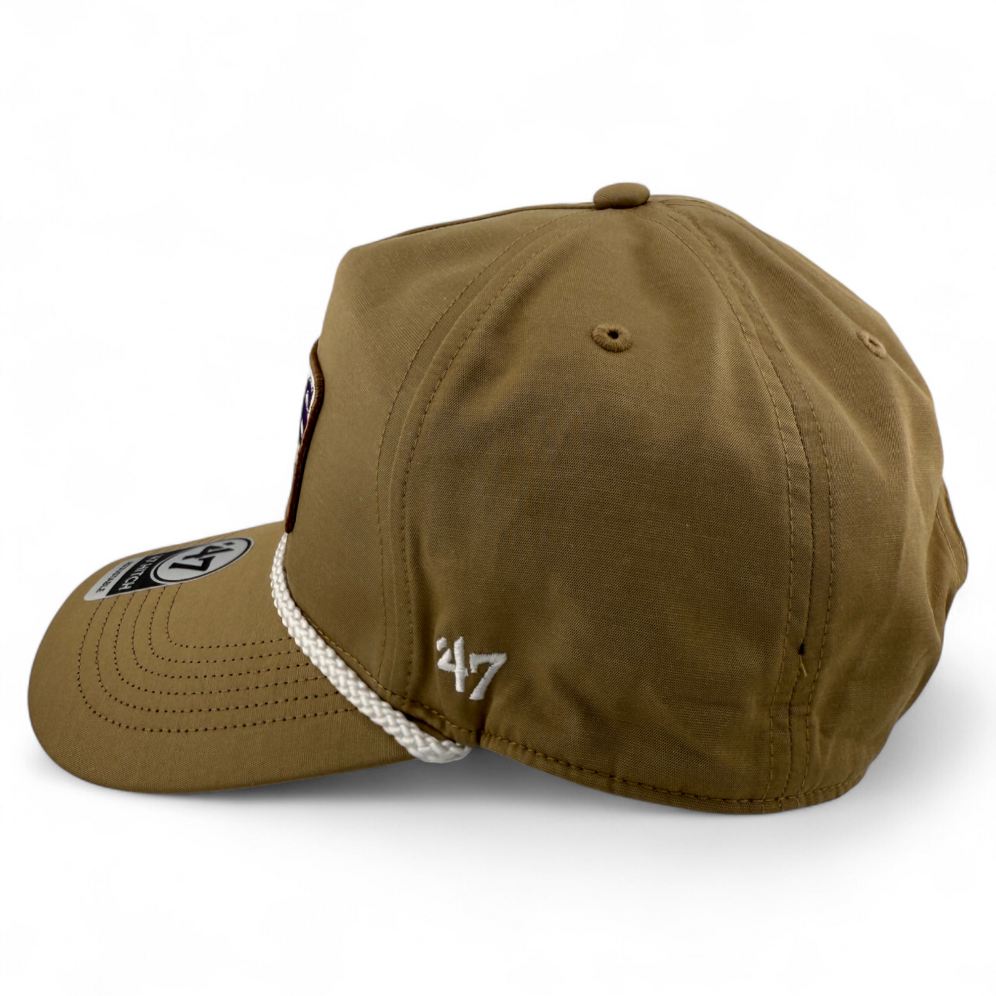 '47 Brand Sacramento Kings NBA Khaki Tan Rope A-Frame Hitch Snapback Adjustable