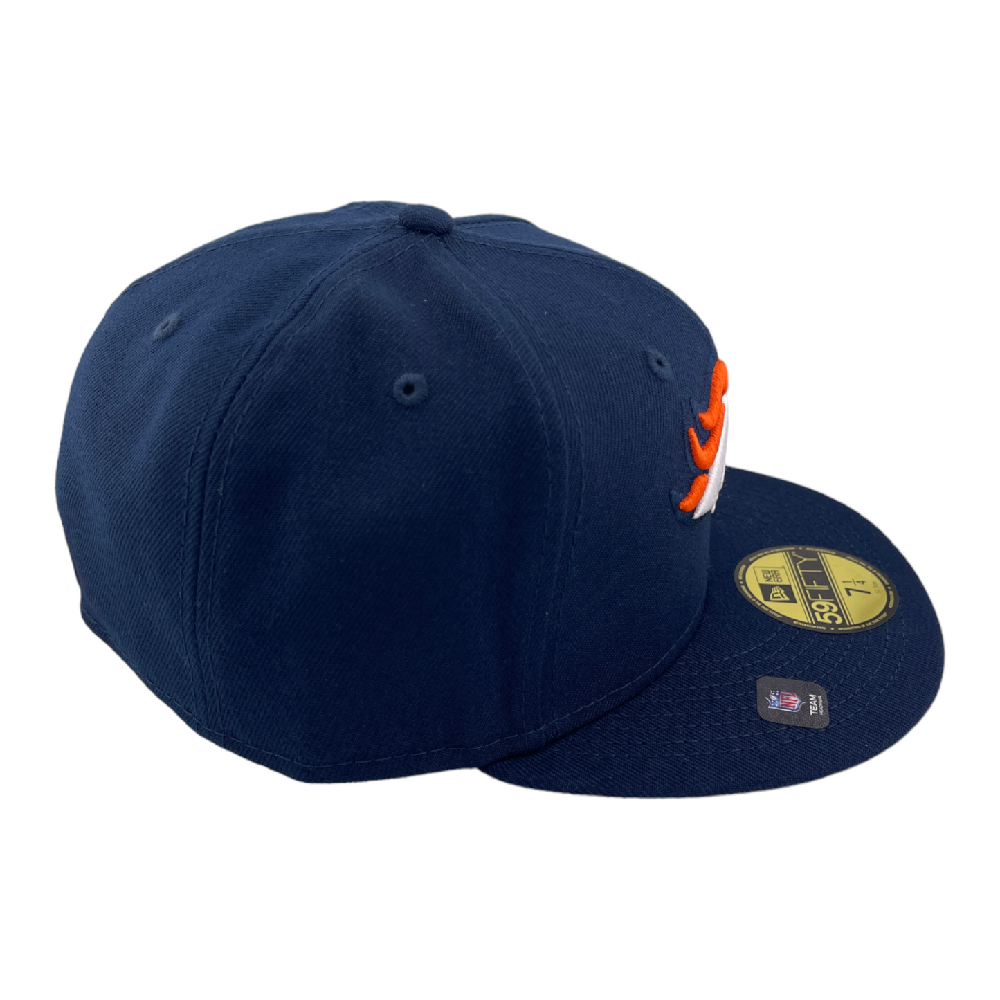 New Era Denver Broncos Classic Omaha Navy Blue/Grey UV 59Fifty Fitted Hat Cap