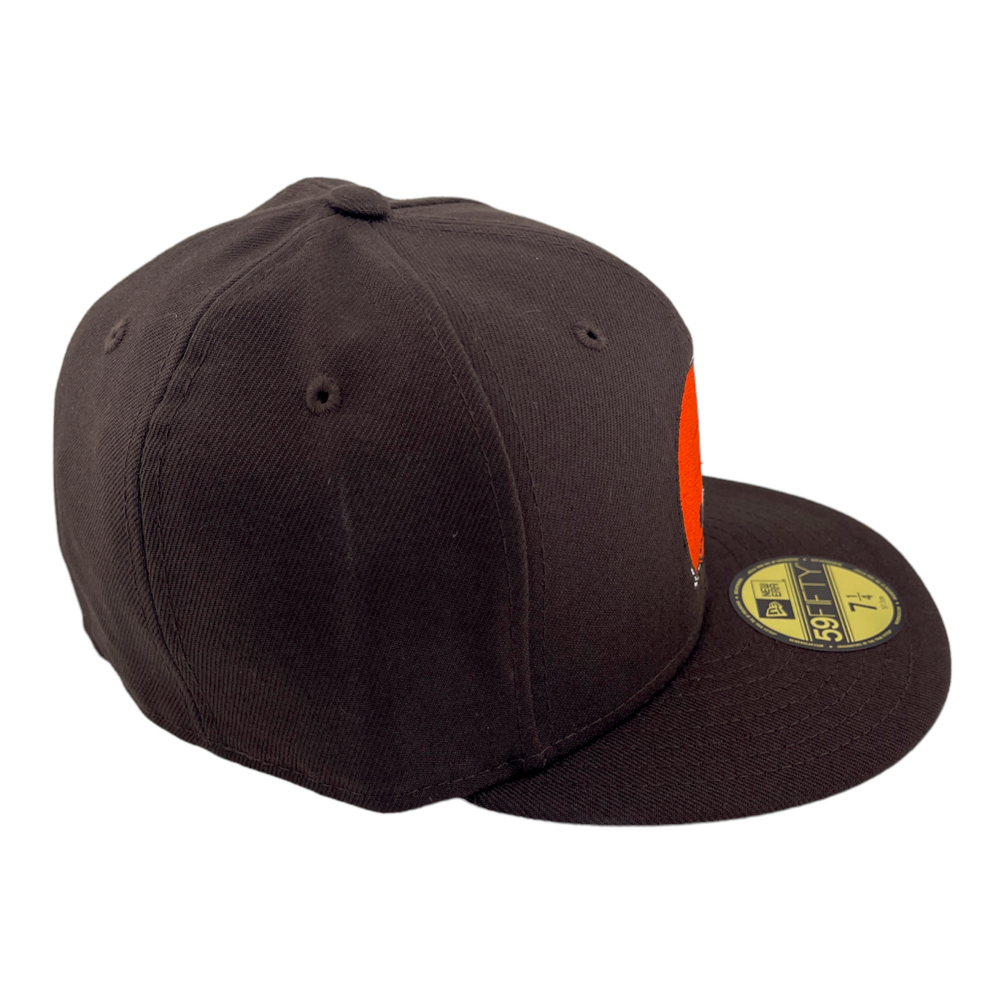 New Era Cleveland Browns Basic Omaha Brown/Grey UV 59Fifty Fitted Hat Cap