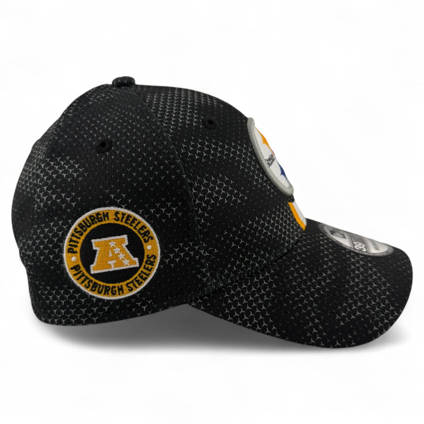 New Era Pittsburgh Steelers NFL 2024 Sideline 39Thirty Flex Fit Hat Cap