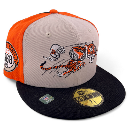 New Era Cincinnati Bengals NFL 2023 Sideline Historic Logo 59Fifty Fitted Hat