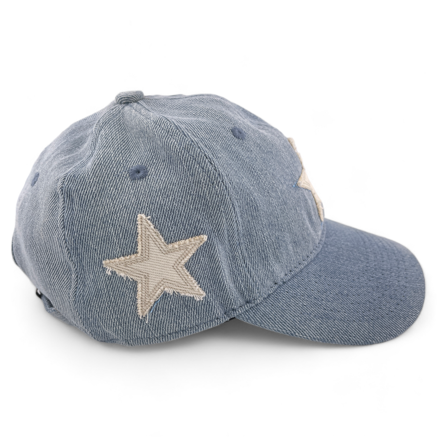 Pro Standard Dallas Cowboys Womens Varsity Blues Denim Adjustable Dad Hat Cap