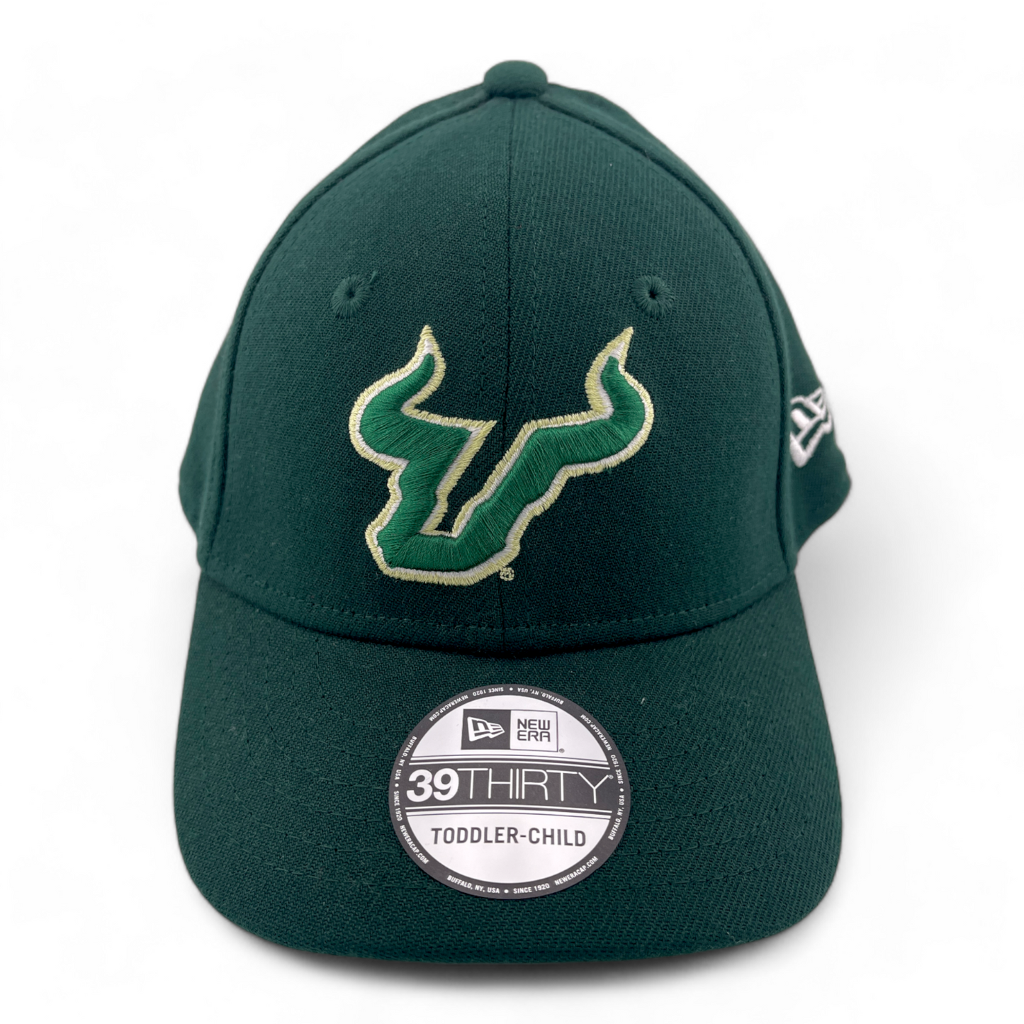 New Era University of South Florida Bulls USF 39Thirty Kids Toddler Child Hat Cap