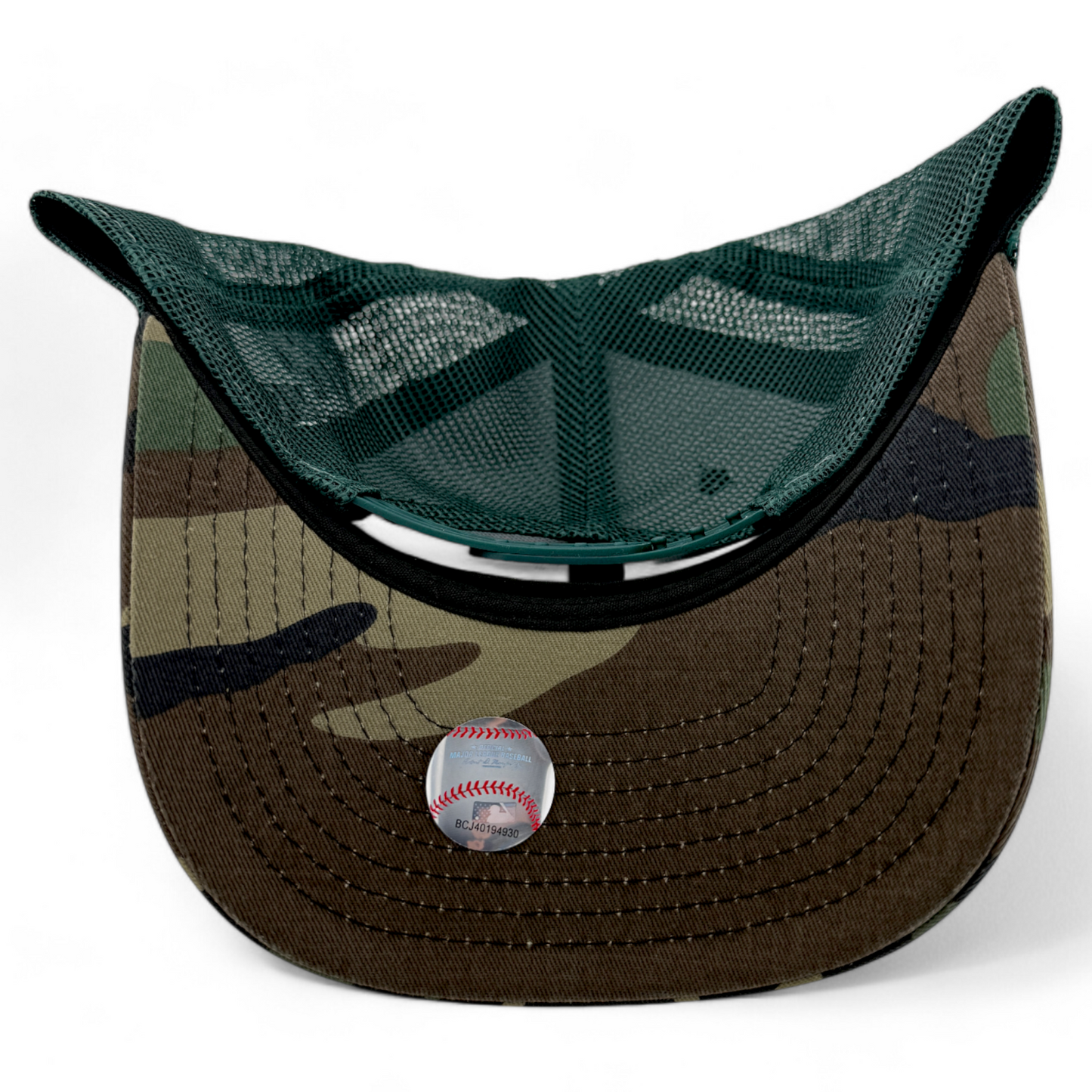 New Era Oakland Athletics A's MLB Camouflage Snapback Adjustable Trucker Hat