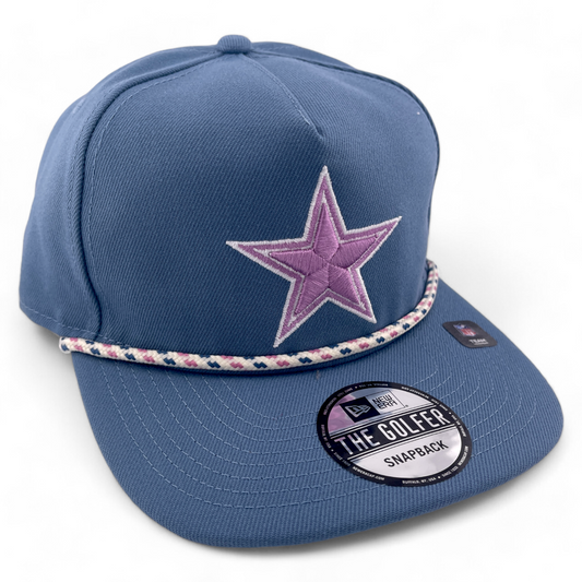 ~NEW DROP~ New Era Dallas Cowboys NFL The Golfer Rope Golf A-Frame Snapback Adjustable Hat