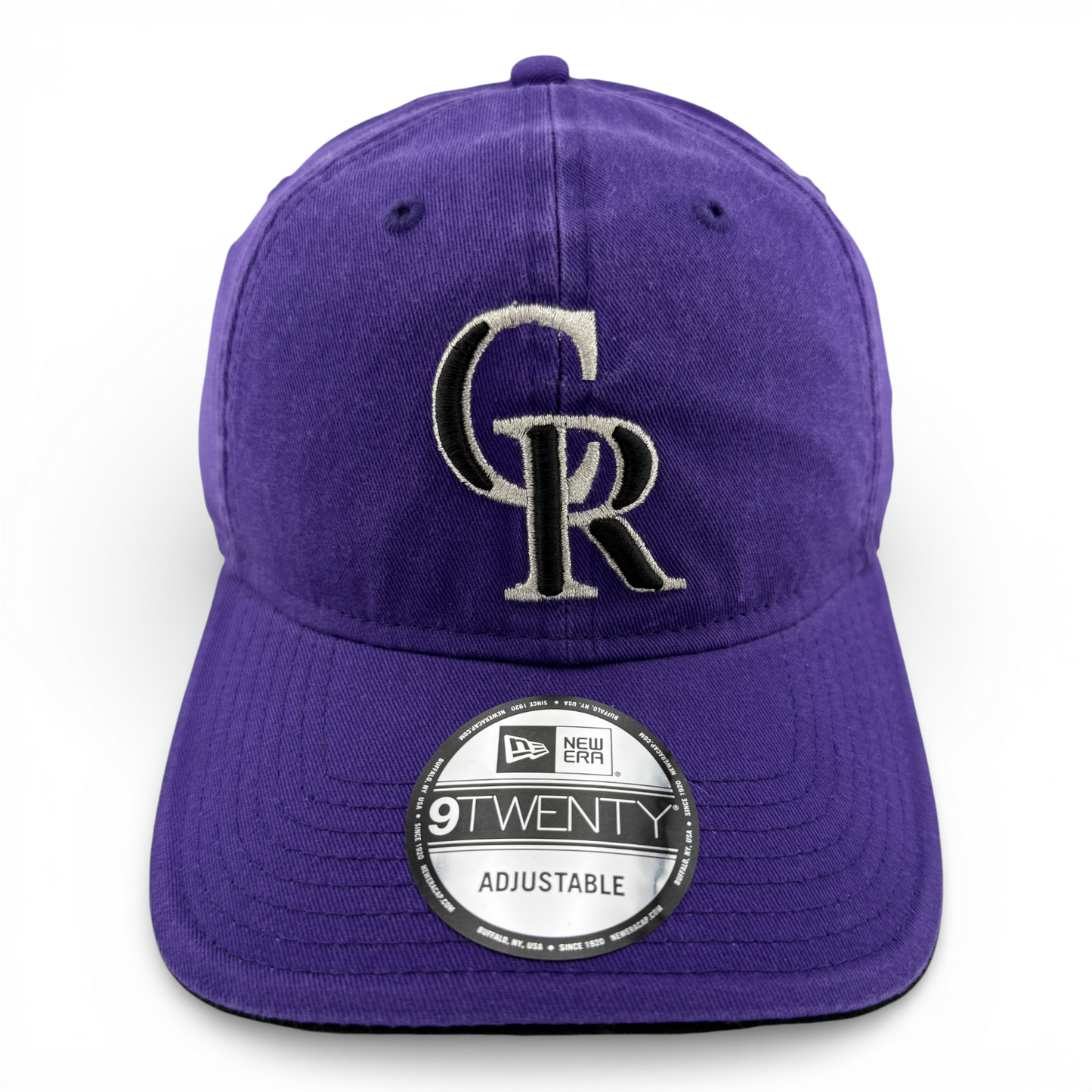 New Era Colorado Rockies MLB Core Classic Purple 9Twenty Adjustable Dad Hat Cap