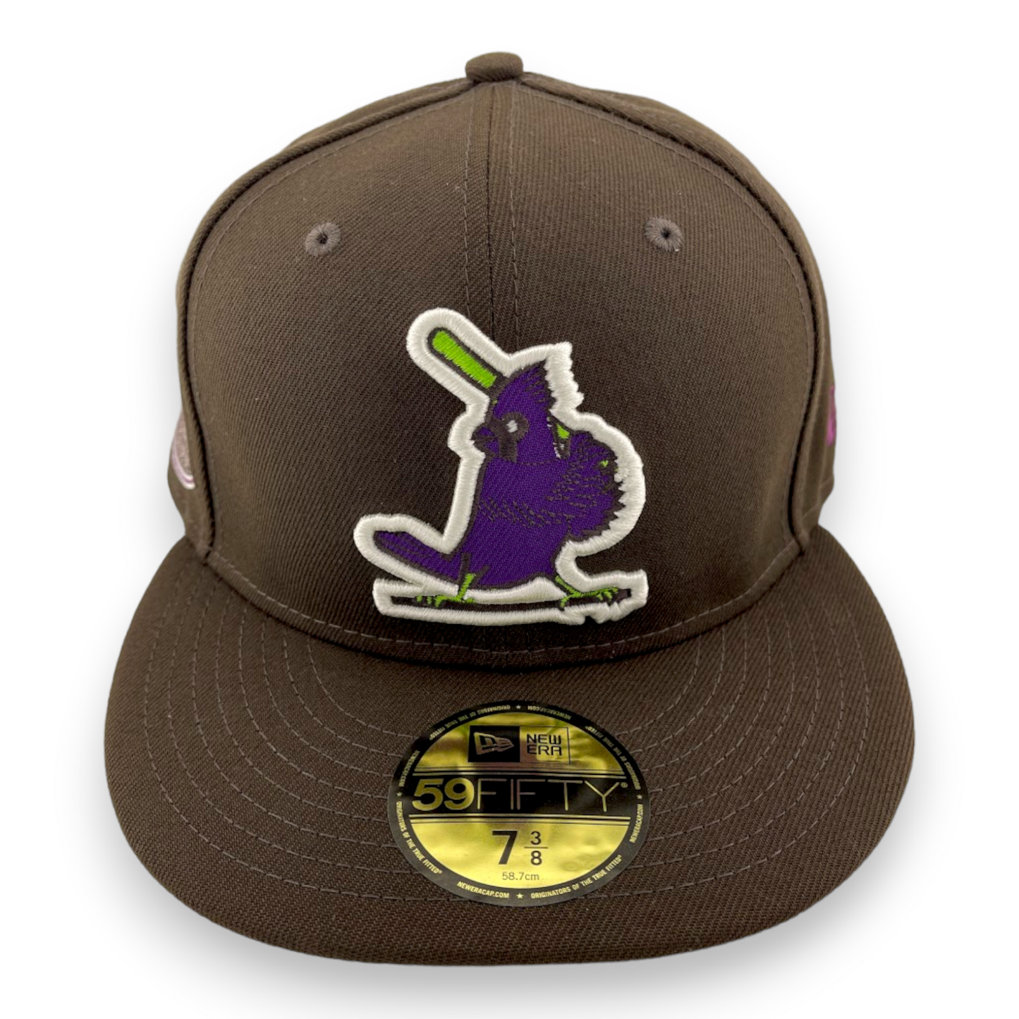 New Era St. Louis Cardinals 1967 World Series Patch Brown/Purple UV 59FIFTY Hat Cap