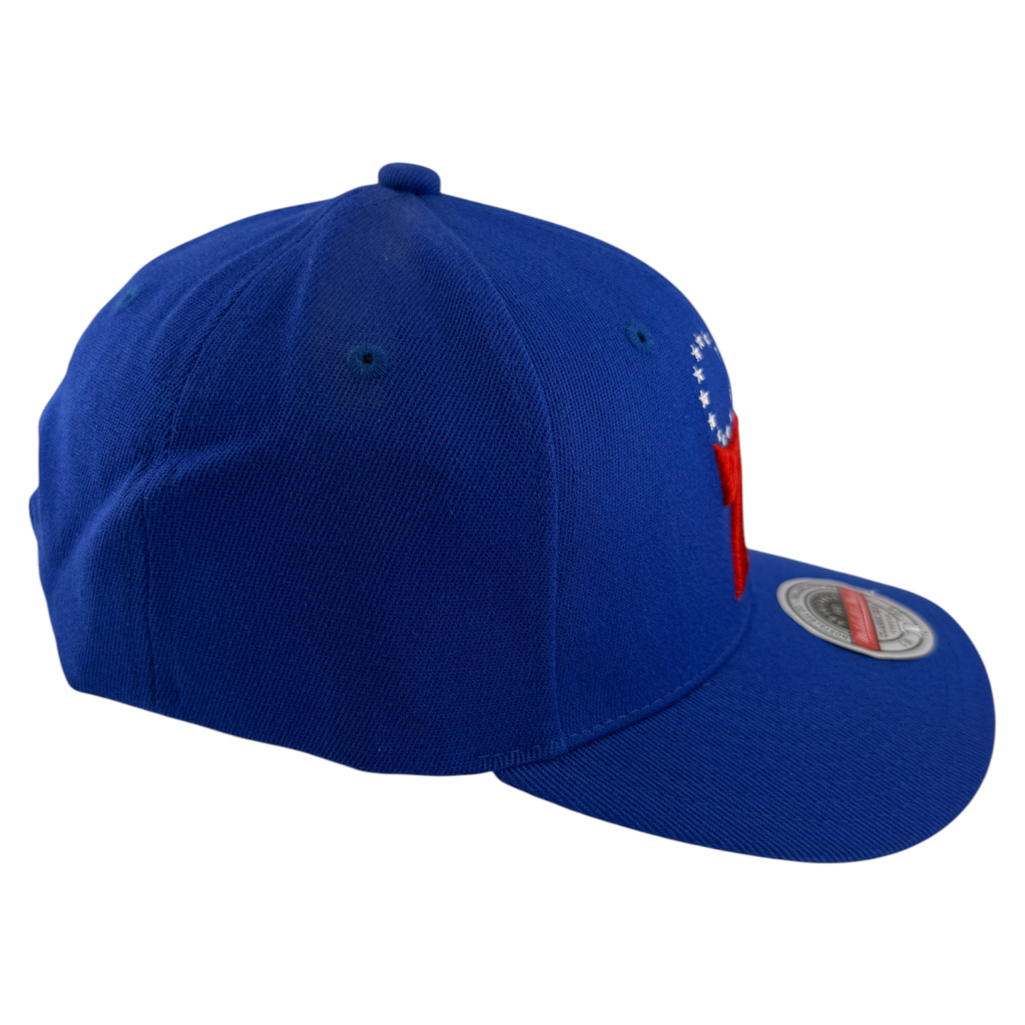 Mitchell & Ness Philadelphia 76ers NBA Classic Red Snapback Adjustable Fit Hat