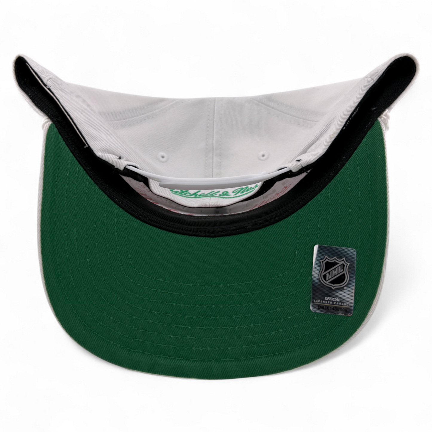 Mitchell & Ness California Golden Seals NHL Rope A-Frame Snapback Adjustable Hat