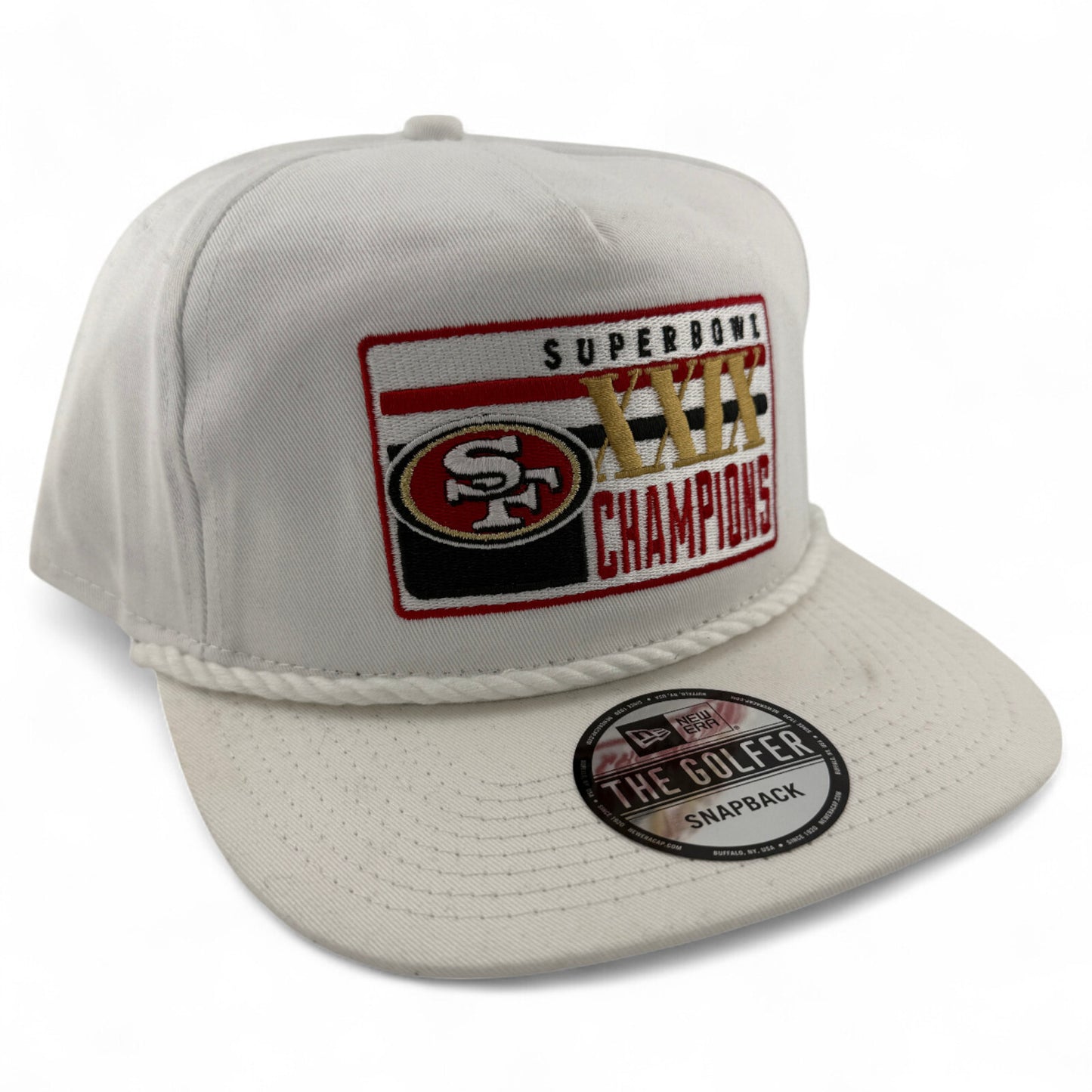 New Era San Francisco 49ers Superbowl XXIX Champions The Golfer Adjustable Hat