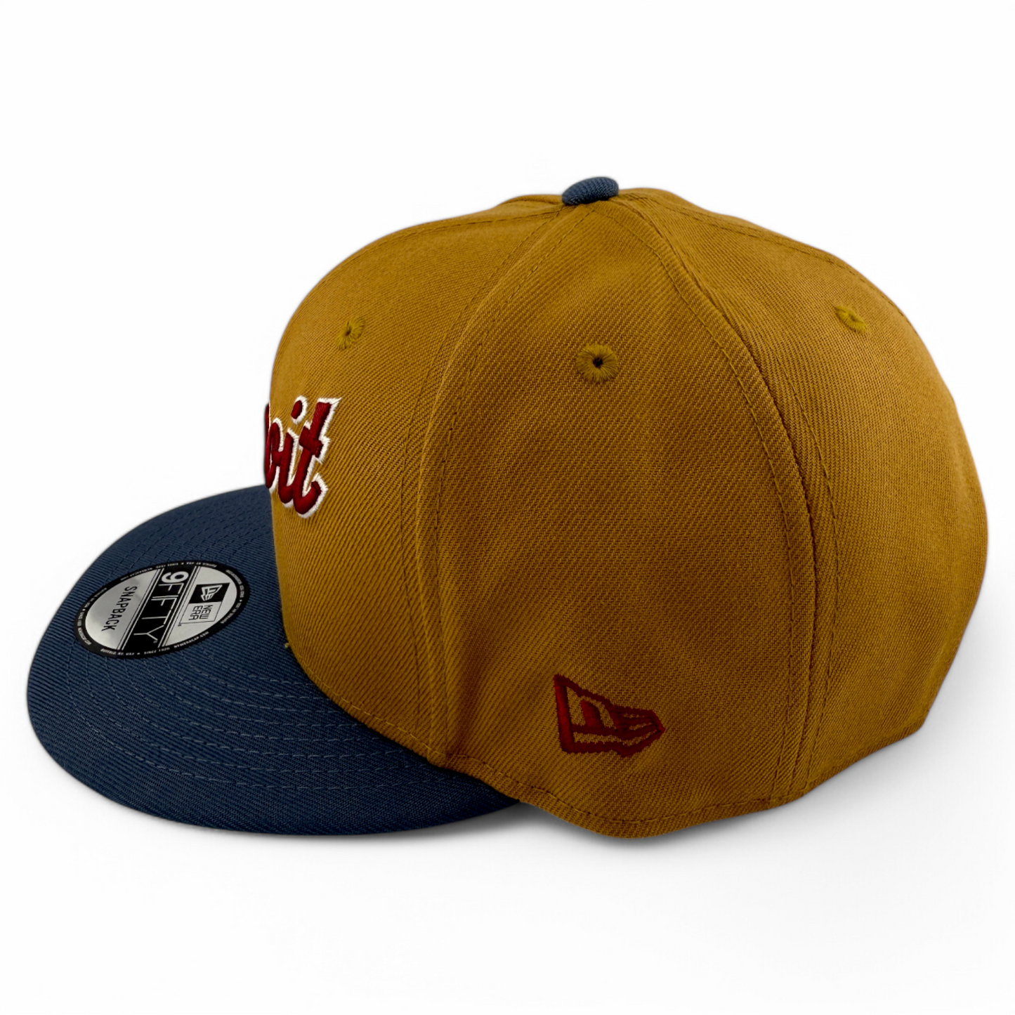 New Era Detroit Tigers MLB Panama Tan 9FIFTY Snapback Adjustable Hat Cap