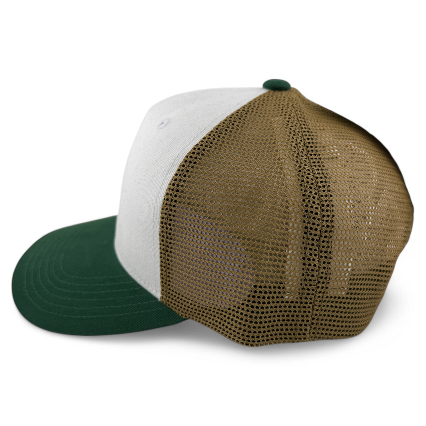 NWT Oakley Gradient Mountain Cream/Green Mesh Back Adjustable Snapback Hat Cap