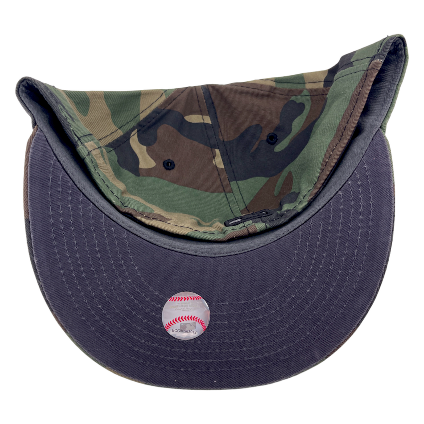 New Era Cincinnati Reds Flag Patch Camouflage Camo Gray Logo 59FIFTY Fitted Hat Cap