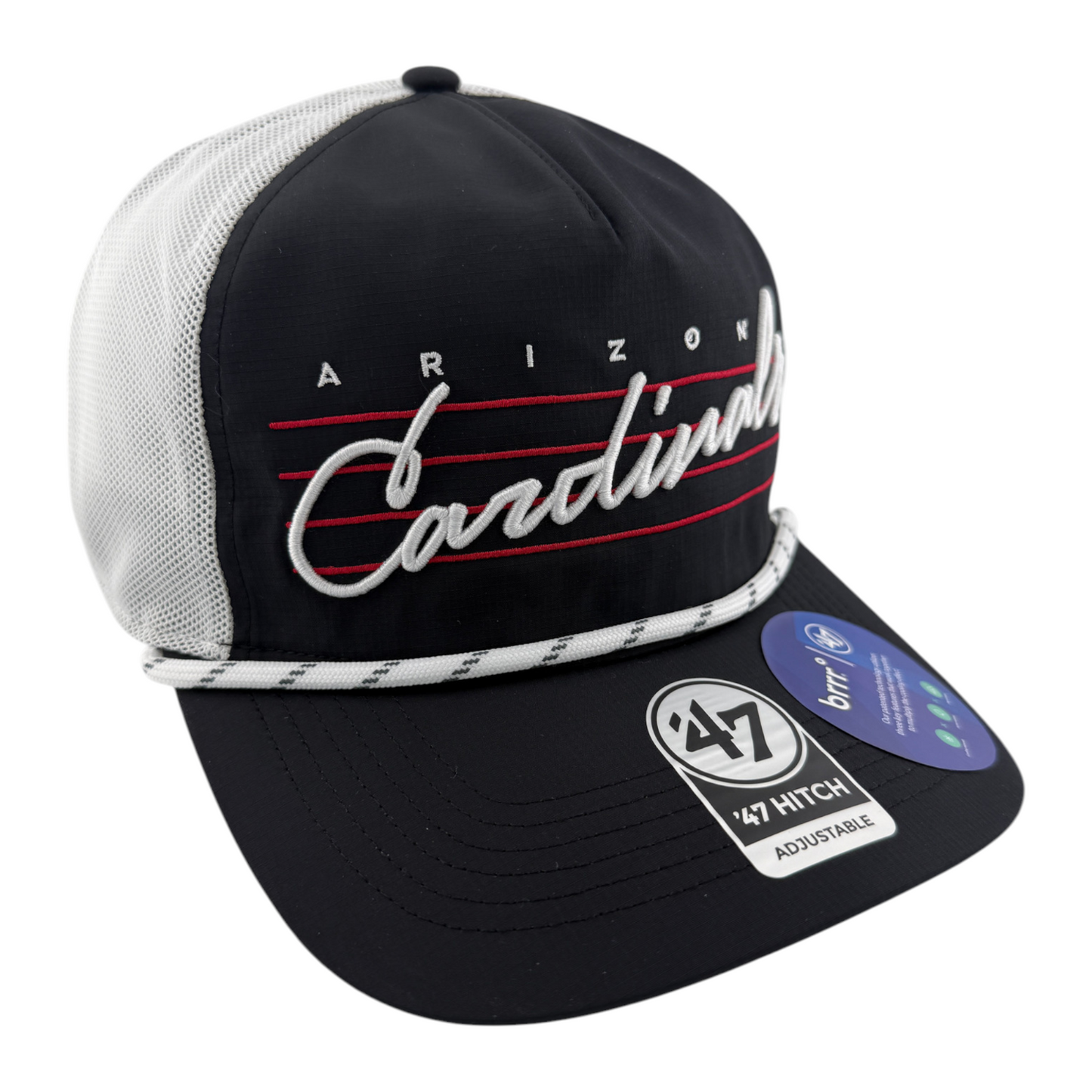 '47 Brand Arizona Cardinals NFL Downburst brrr Mesh A-Frame Hitch Adjustable Hat