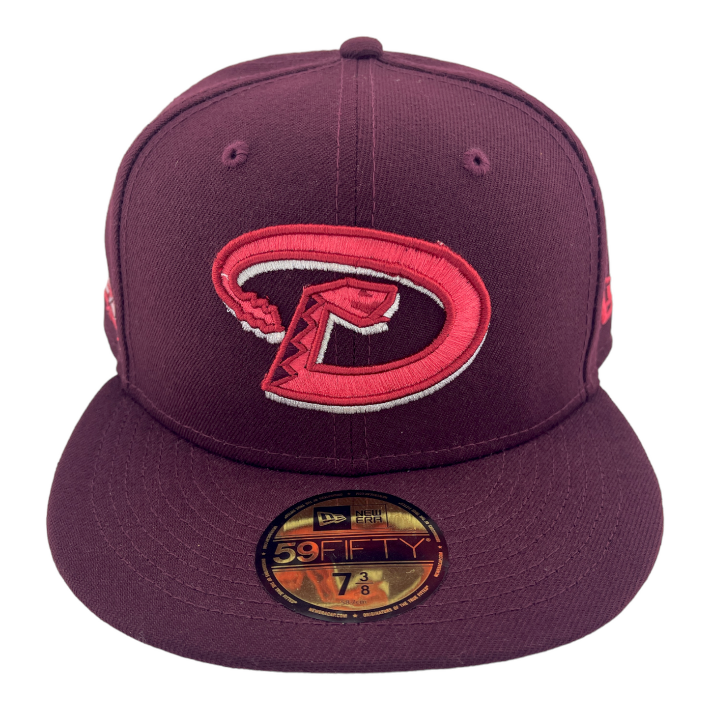 New Era Arizona Diamondbacks Chase Field Patch Lava Maroon/Pink UV 59FIFTY Hat