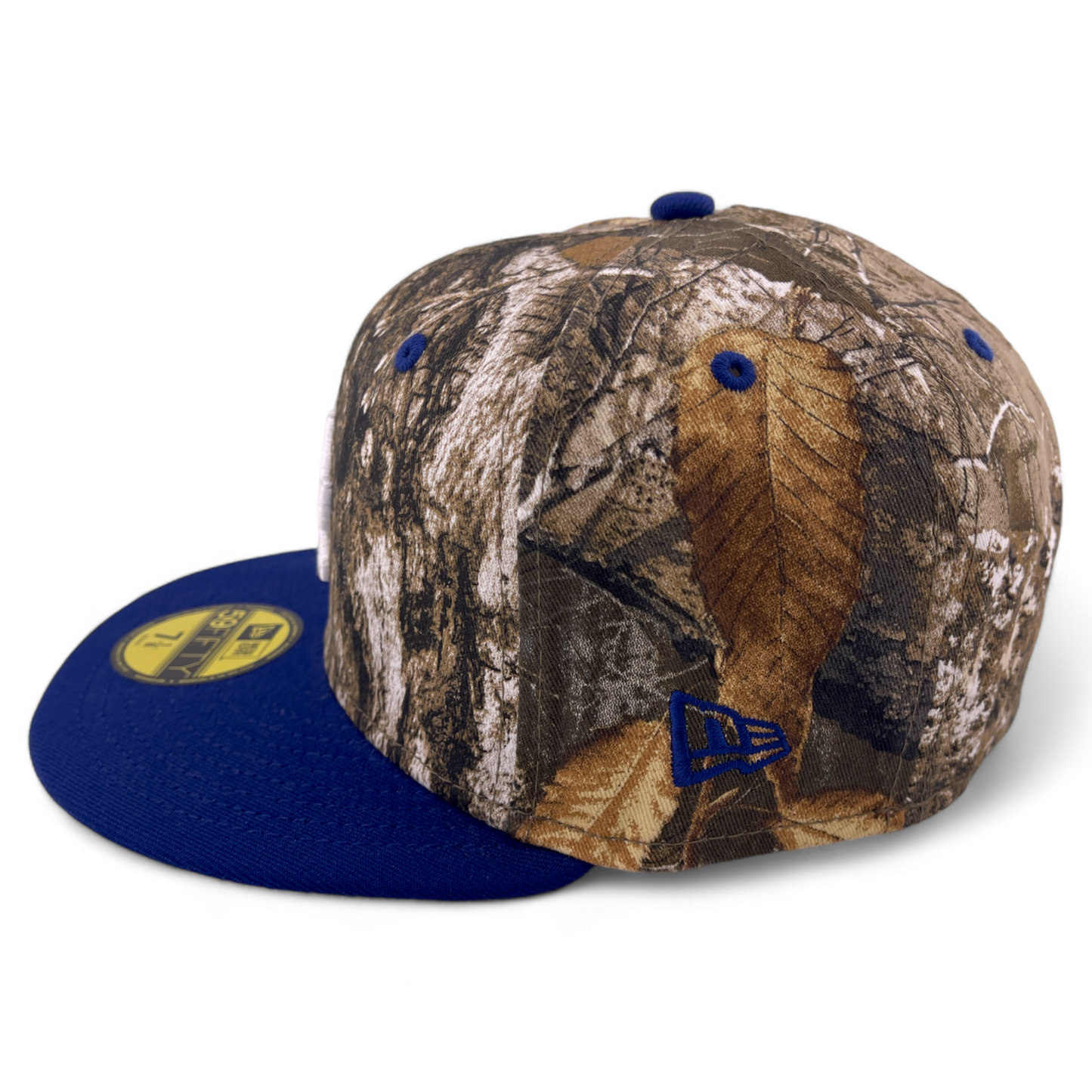 New Era Los Angeles Dodgers MLB Real Tree Camouflage Patch 59FIFTY Fitted Hat