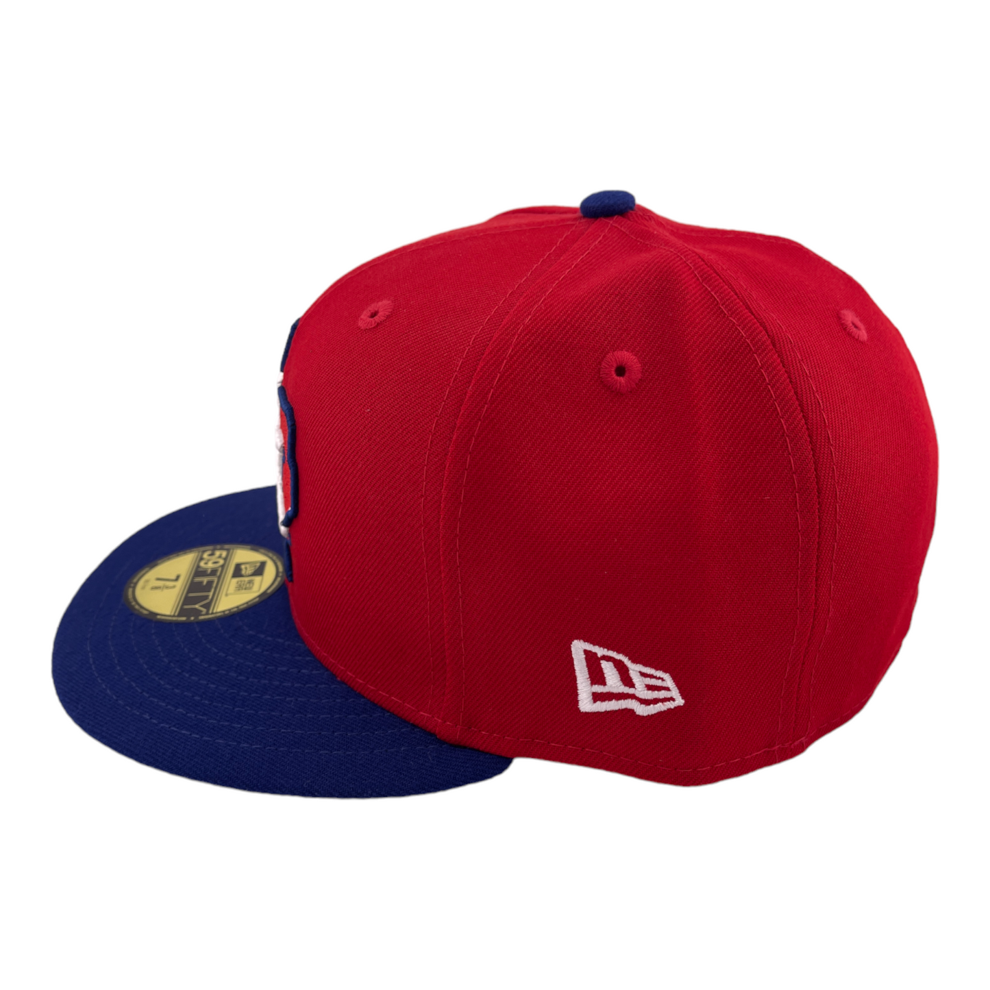 New Era Texas Rangers 50th Anniversary Patch Red/Black UV 59FIFTY Fitted Hat Cap