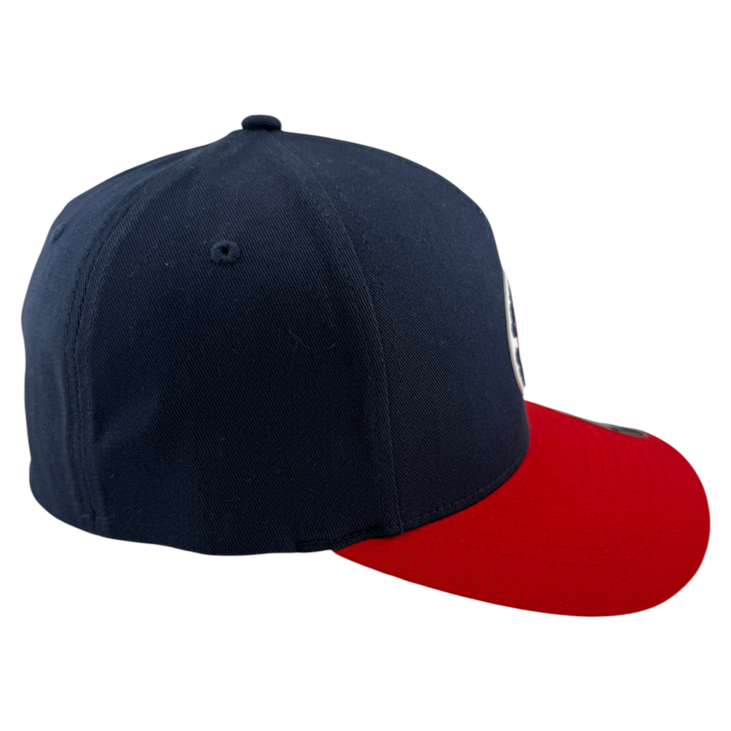 Fox Racing Race Spec Patch Logo Navy Blue A-Frame Stretch Flex Fit Adult Hat Cap