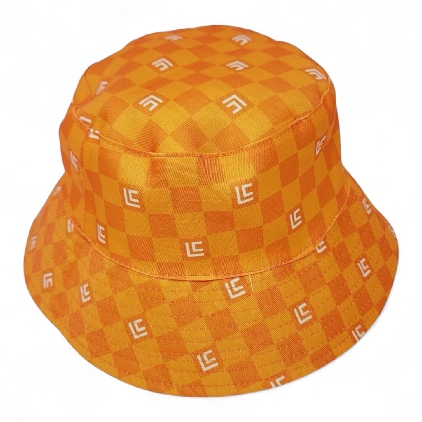 2PK Little Caesars Mountain Dew Mango Rush Reversible Bucket Hat Limited Edition