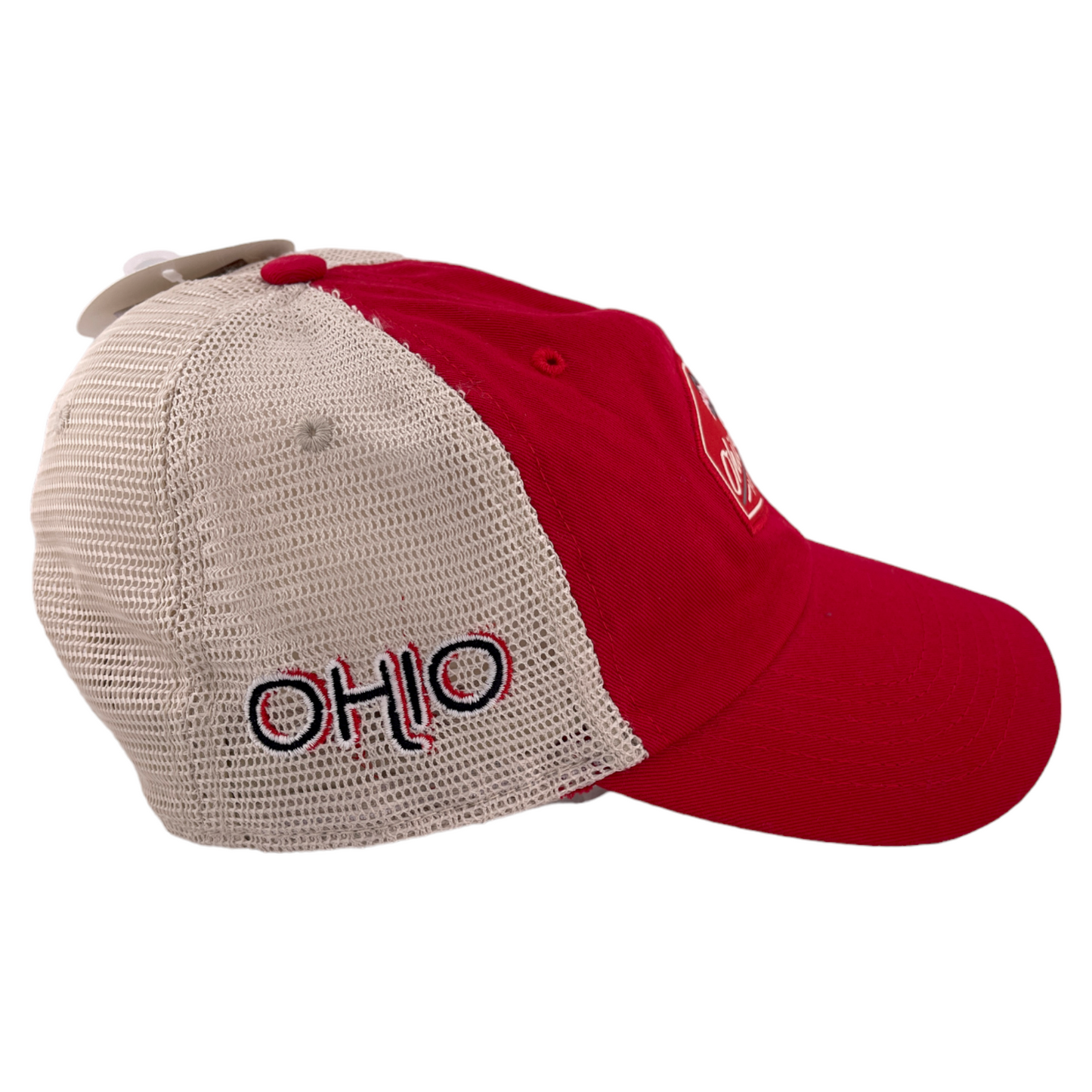 Ohio State University Buckeyes NCAA Wickler Mesh Back Trucker Adjustable Hat Cap