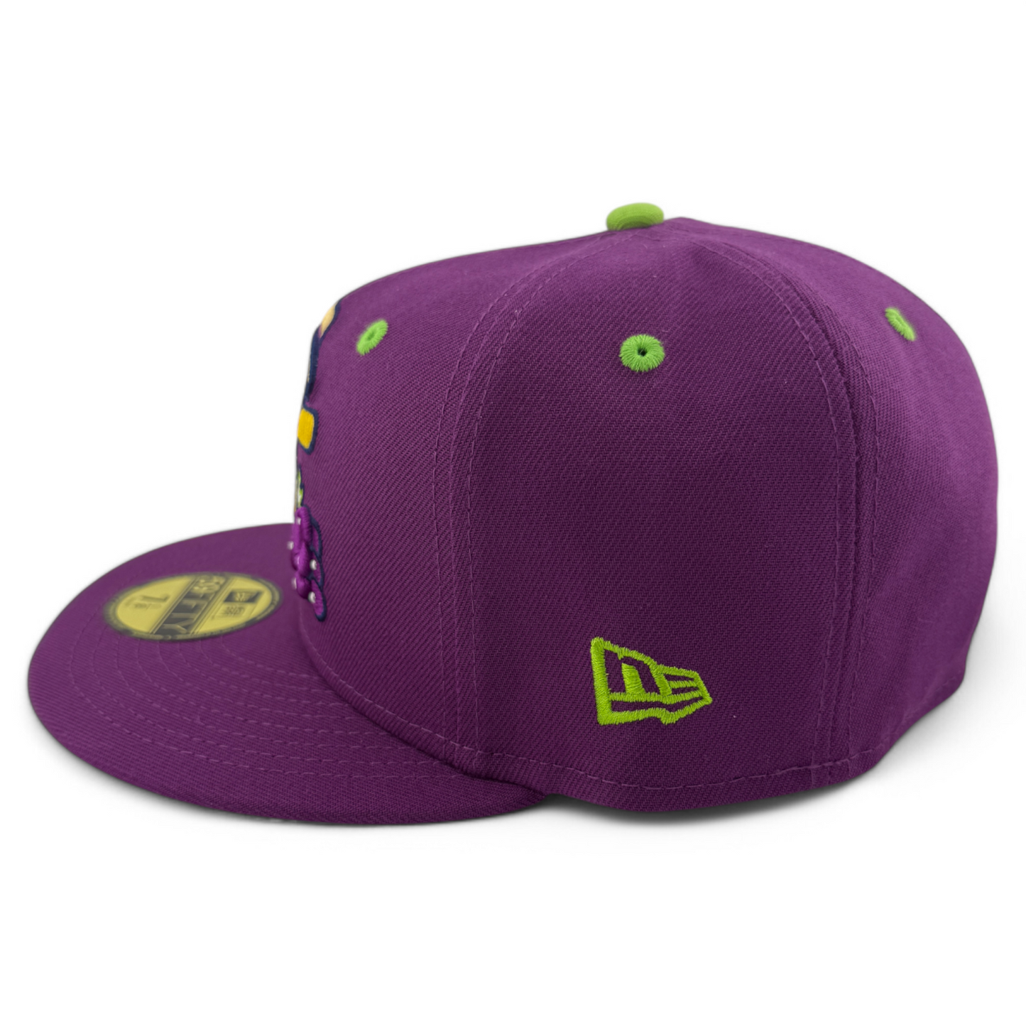 New Era Tri-City Dust Devils MiLB Viñeros de Tri-City Grape Logo 59Fifty Fitted