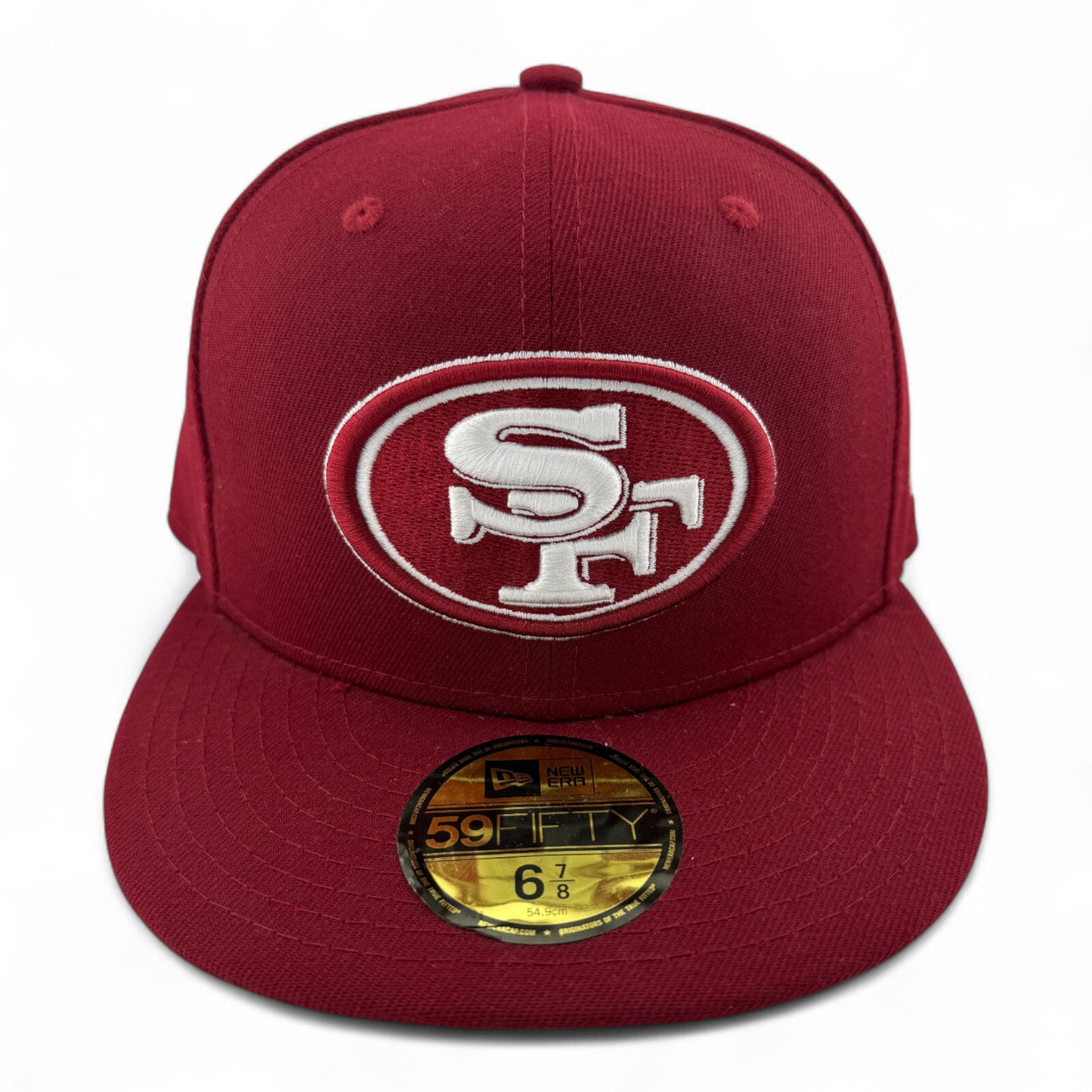 New Era San Francisco 49ers NFL Team Basic Maroon Pack 59Fifty Fitted Hat Cap