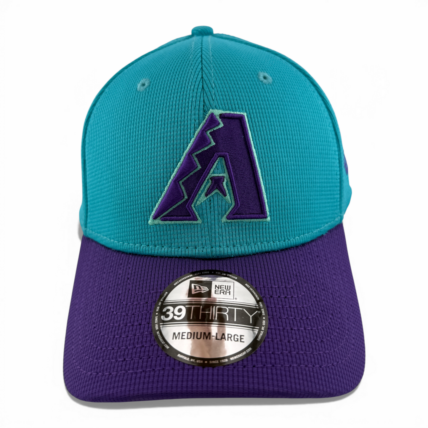 New Era Arizona Diamondbacks MLB Batting Practice Alt Teal 39Thirty Flex Fit Hat