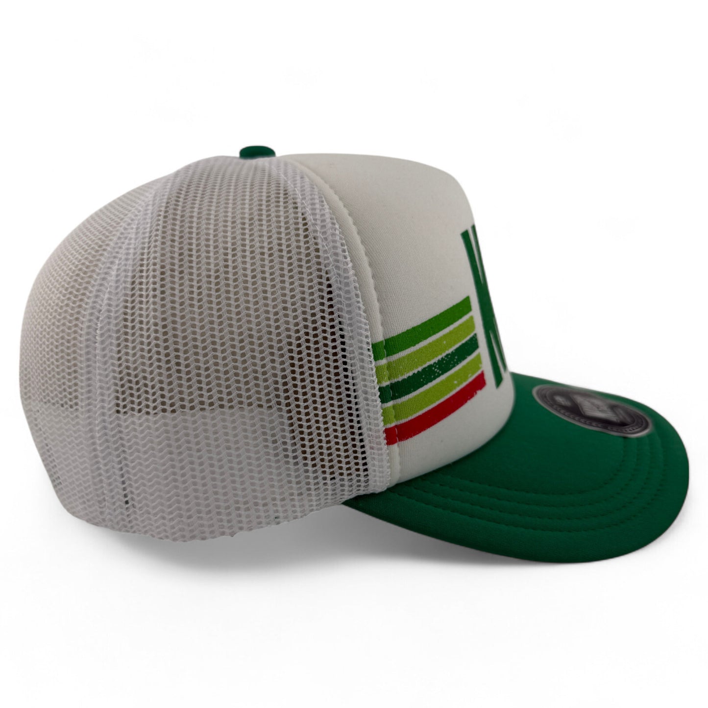 Mountain Dew Lids Exclusive Vintage Look Foam Trucker Adjustable Snapback Hat