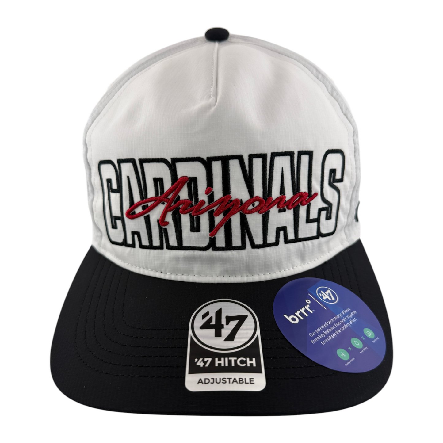 '47 Brand Arizona Cardinals NFL Lineman brrr Sport A-Frame Hitch Adjustable Hat