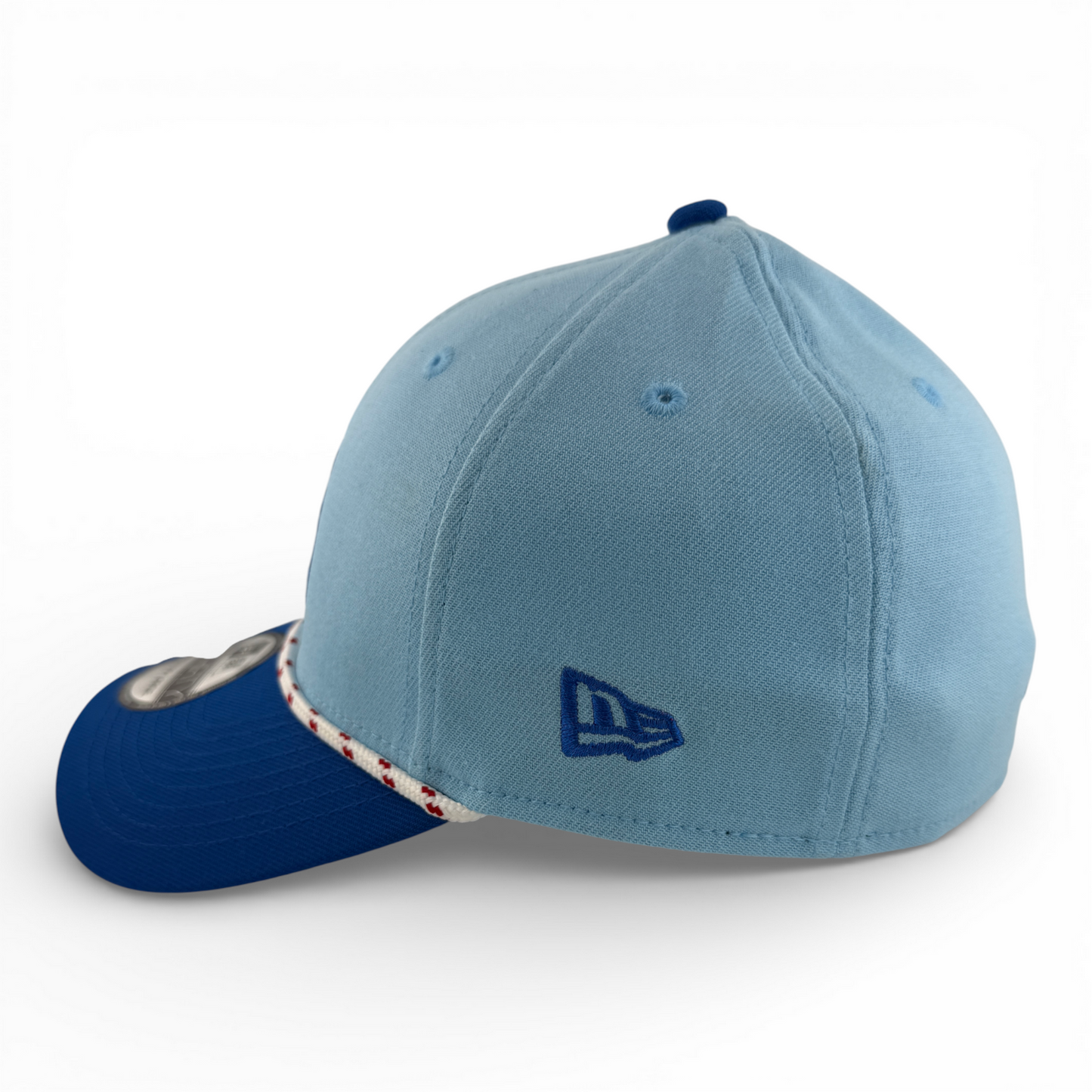New Era Los Angeles Dodgers MLB 2025 4th of July Rope Flag 39Thirty Flex Fit Hat