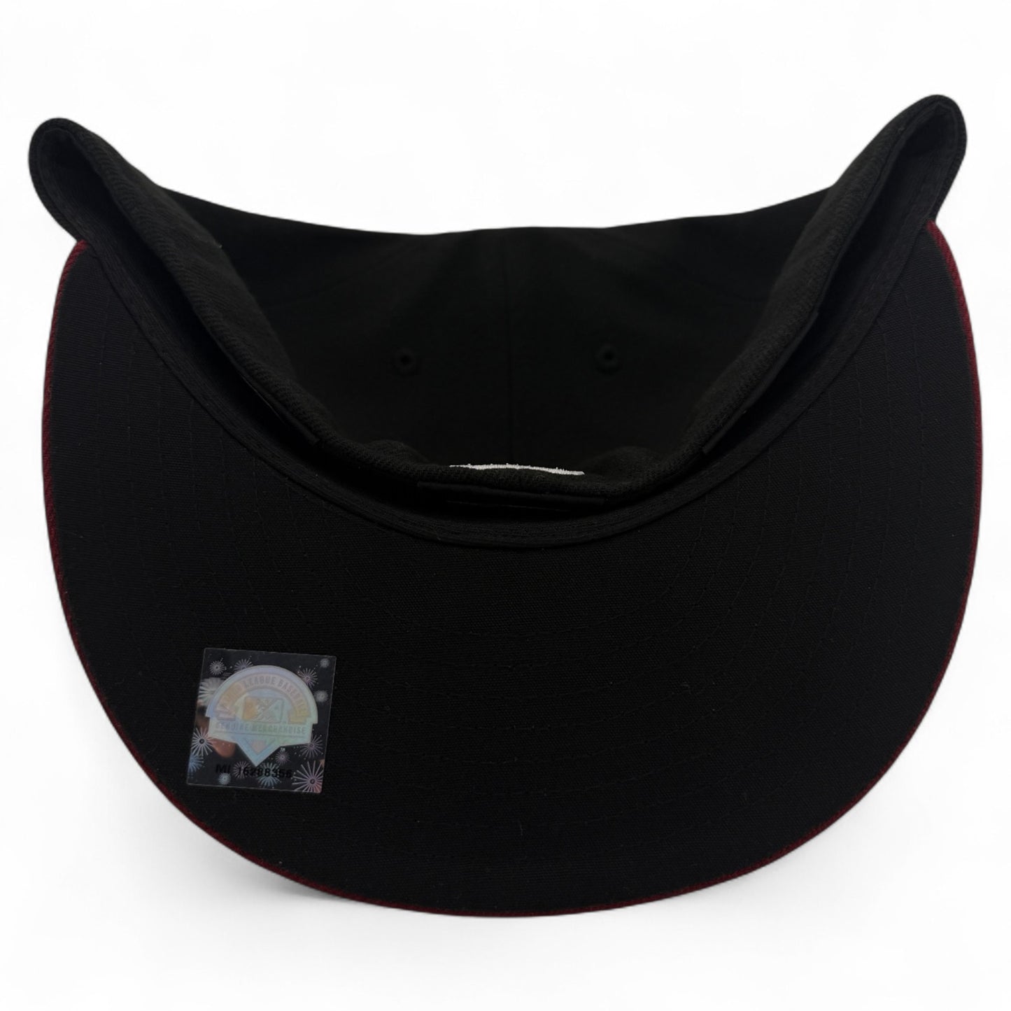 New Era Idaho Falls Chukars MiLB Home Swan Logo Maroon 59Fifty Fitted Hat Cap