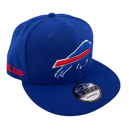 New Era Buffalo Bills Classic Logo NFL Blue/Gray UV 9FIFTY Snapback Hat Cap