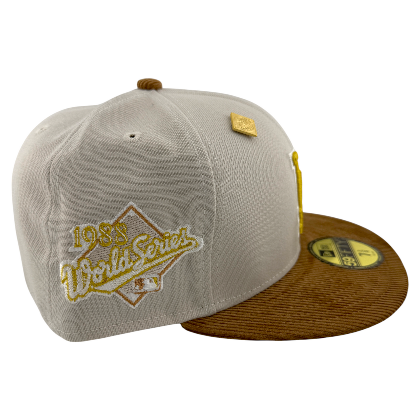 New Era Los Angeles Dodgers Corduroy Visor Capsule Exclusive 59FIFTY Fitted Hat
