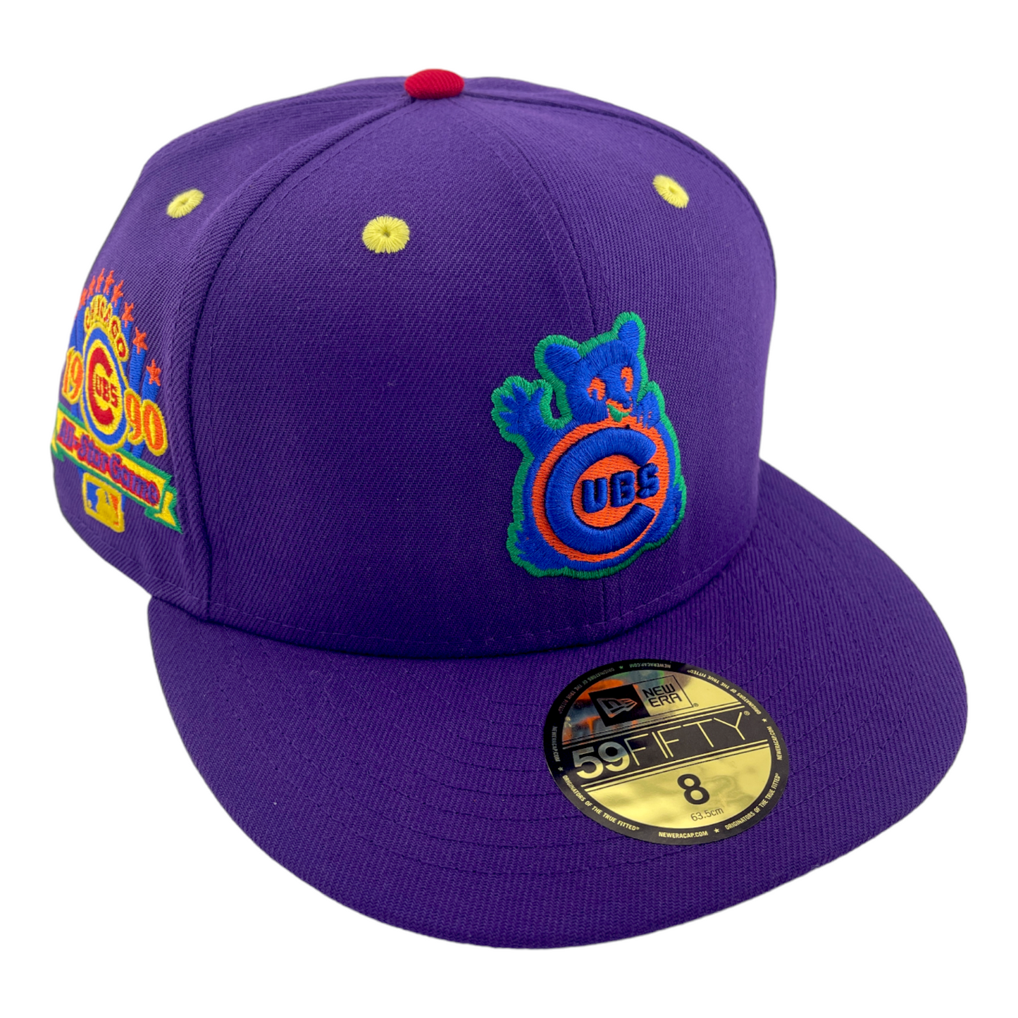 New Era Chicago Cubs MLB 1990 All-Star Game ROYGBIV 2.0 Pack 59Fifty Fitted Hat Cap