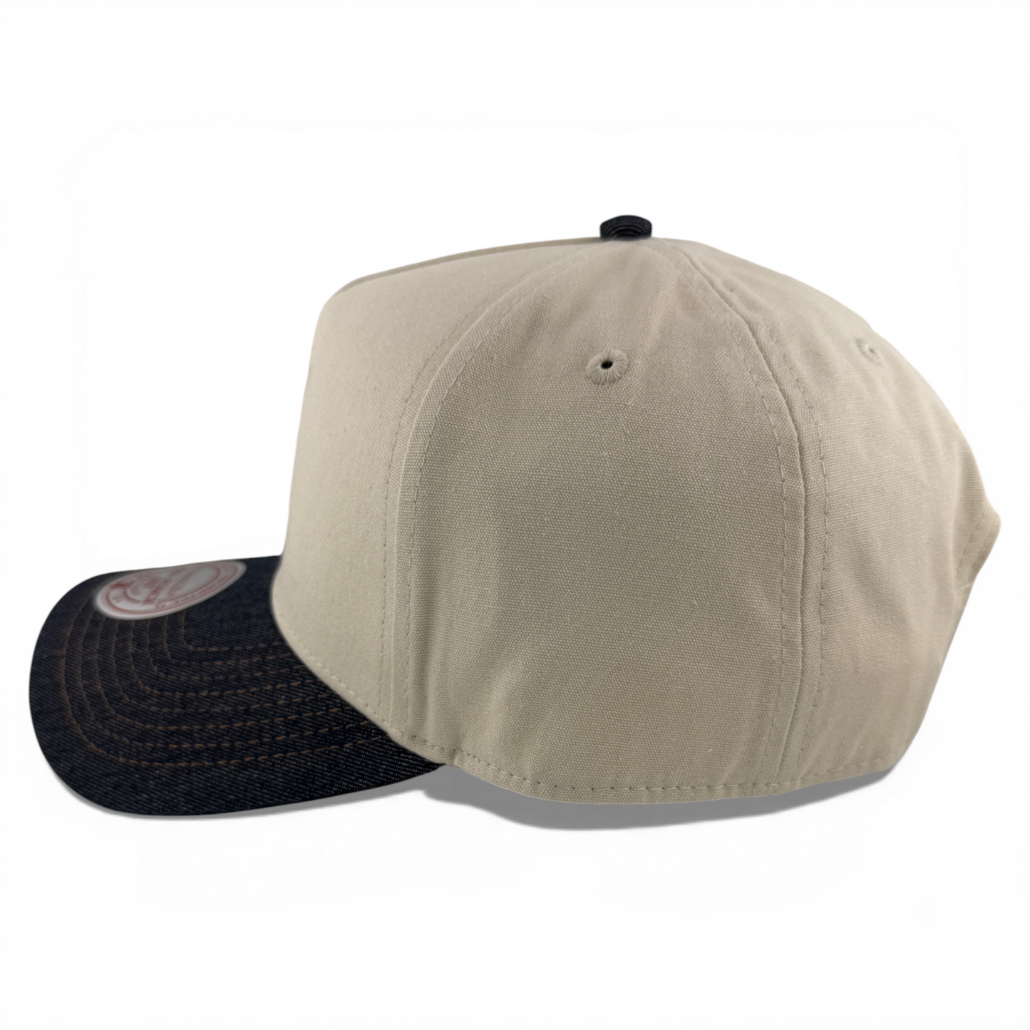 Mitchell & Ness Atlanta Braves Denim A-Frame Pro Pinch Fit Snapback Adjustable