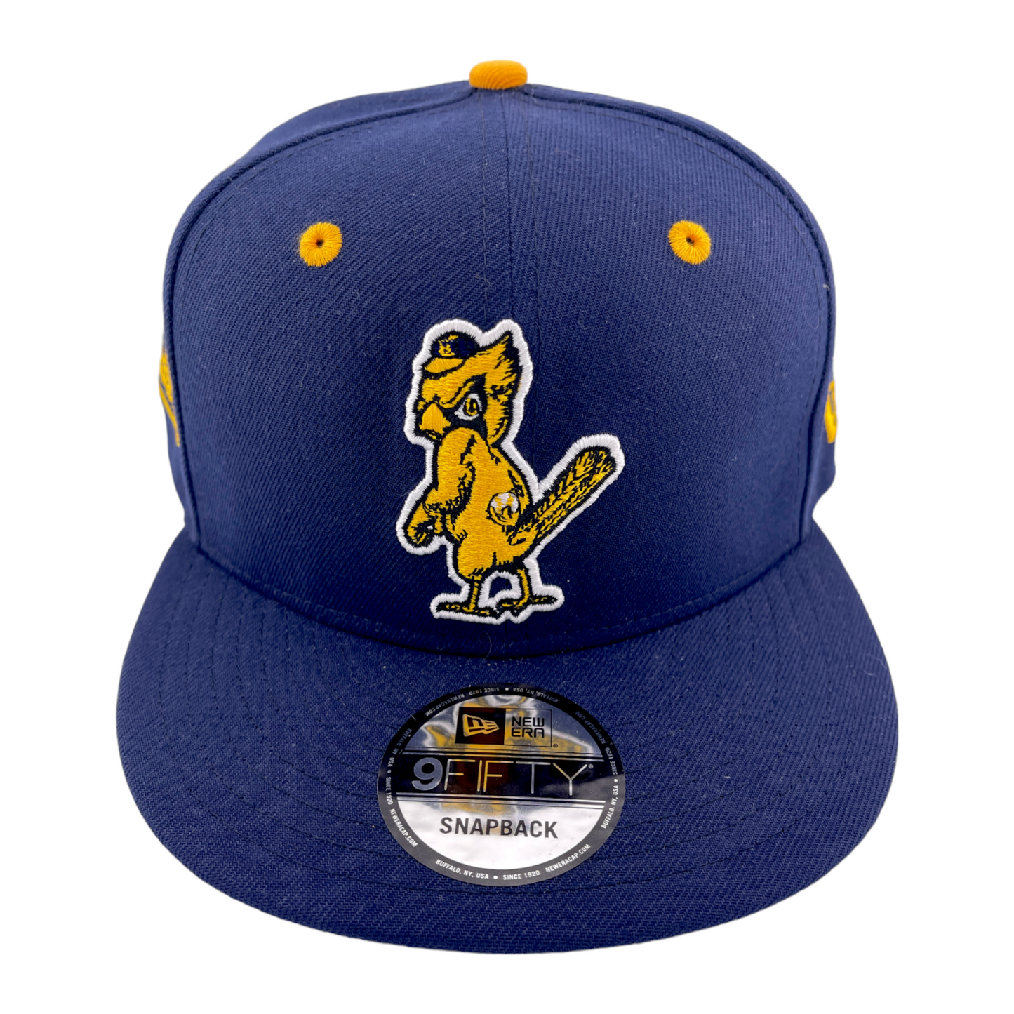 New Era St. Louis Cardinals MLB Yellow Bad Bird Logo 9Fifty Snapback Hat Cap