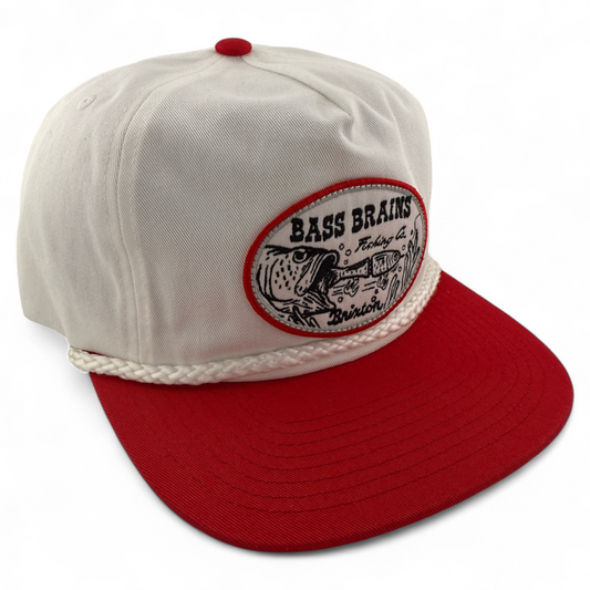 Brixton Company x Bass Brains Swim HP Rope A-Frame Snapback Adjustable Hat Cap