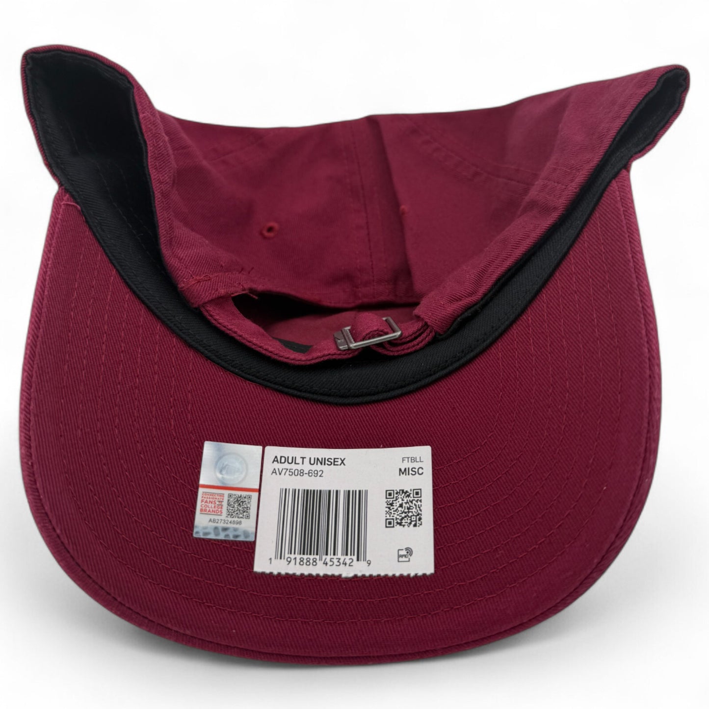 '47 Brand University of Arkansas Razorbacks Clean Up Adjustable Dad Hat Women's