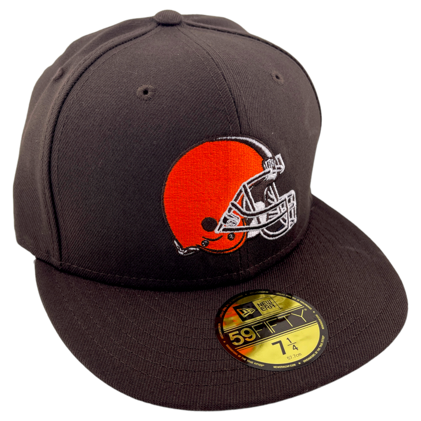 New Era Cleveland Browns Basic Omaha Brown/Grey UV 59Fifty Fitted Hat Cap