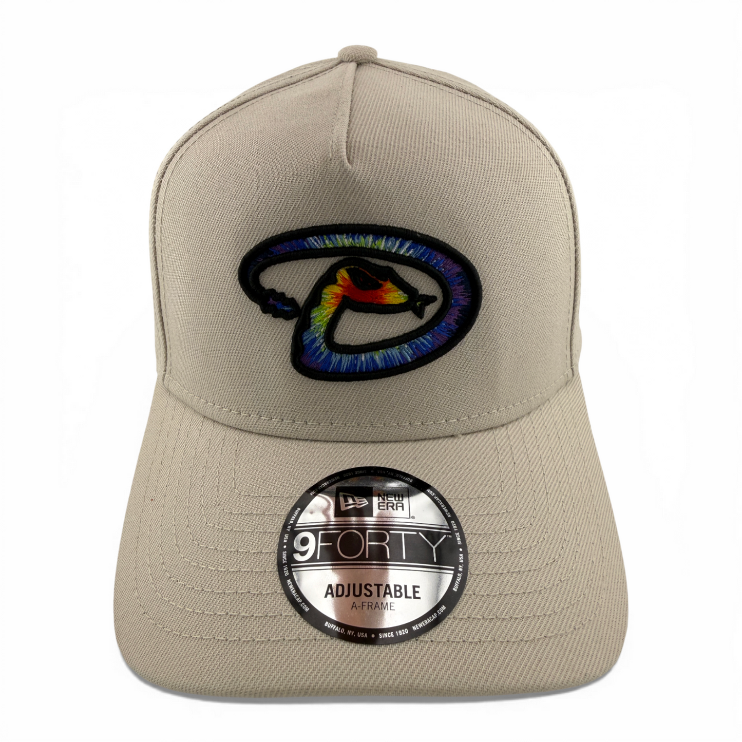 New Era Arizona Diamondbacks Stone Dye A-Frame 9Forty Snapback Adjustable Hat