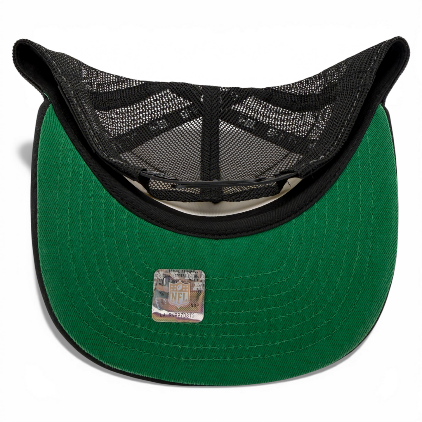 New Era Las Vegas Raiders NFL Foam Front Trucker Mesh Back 9Fifty Snapback Hat
