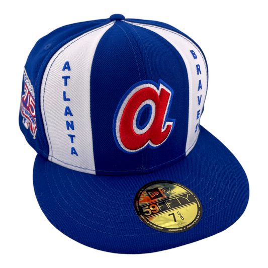 New Era Atlanta Braves 25th Anniversary Hank Aaron 715 Pinwheel 59FIFTY Hat