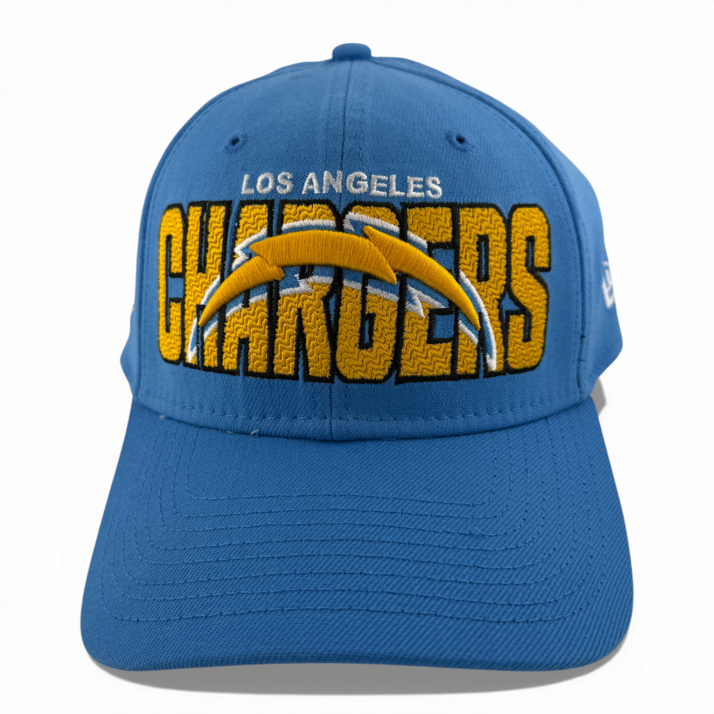 New Era Los Angeles Chargers NFL 2023 Draft Yellow/Blue 39Thirty Hat Cap