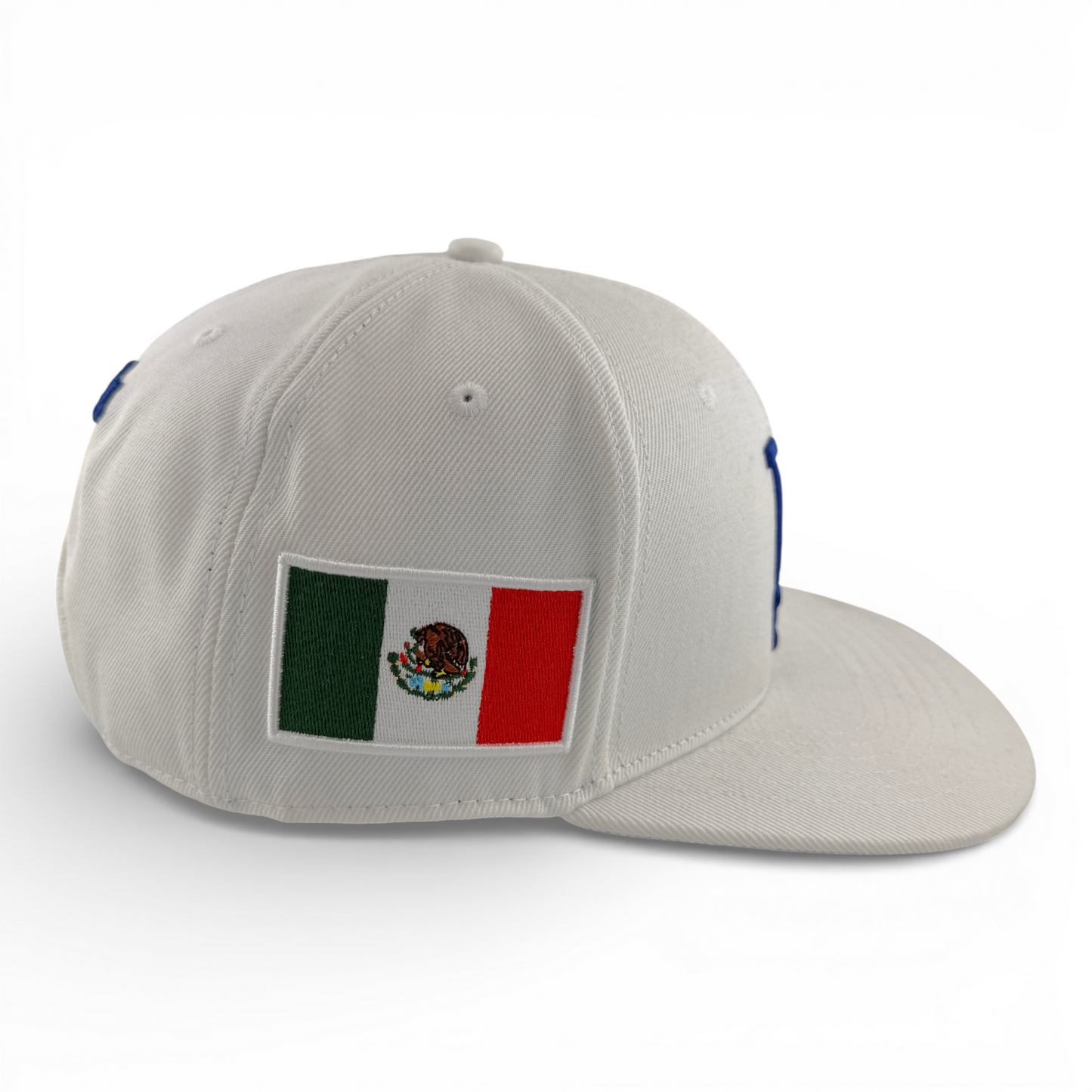 Pro Standard Los Angeles Dodgers MLB Mexico Flag Logo White Adjustable Snapback