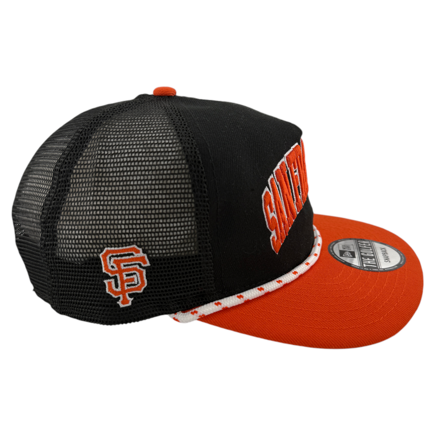 New Era San Francisco Giants MLB The Golfer Rope A-Frame Snapback Adjustable Hat