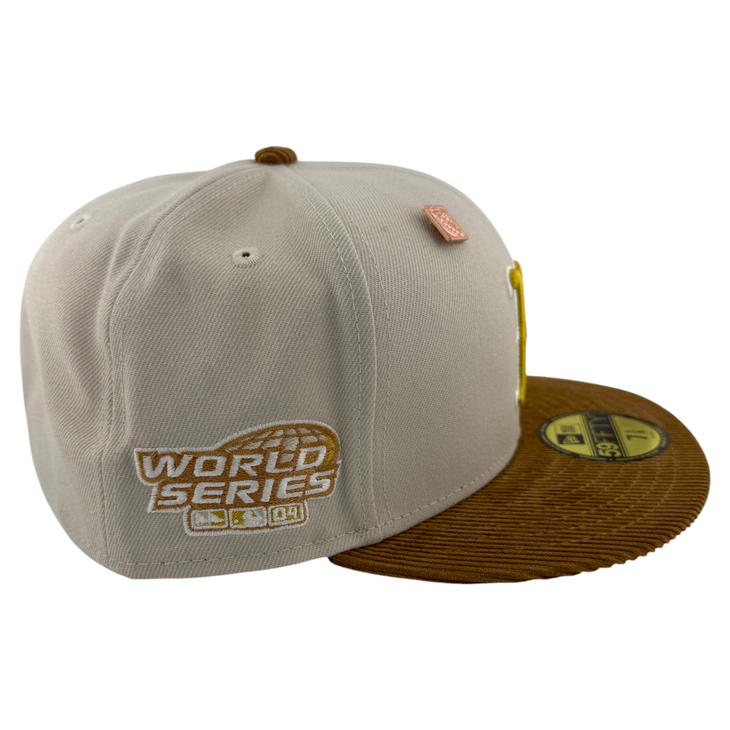 New Era Boston Red Sox MLB Corduroy Visor Capsule Exclusive 59FIFTY Fitted Hat