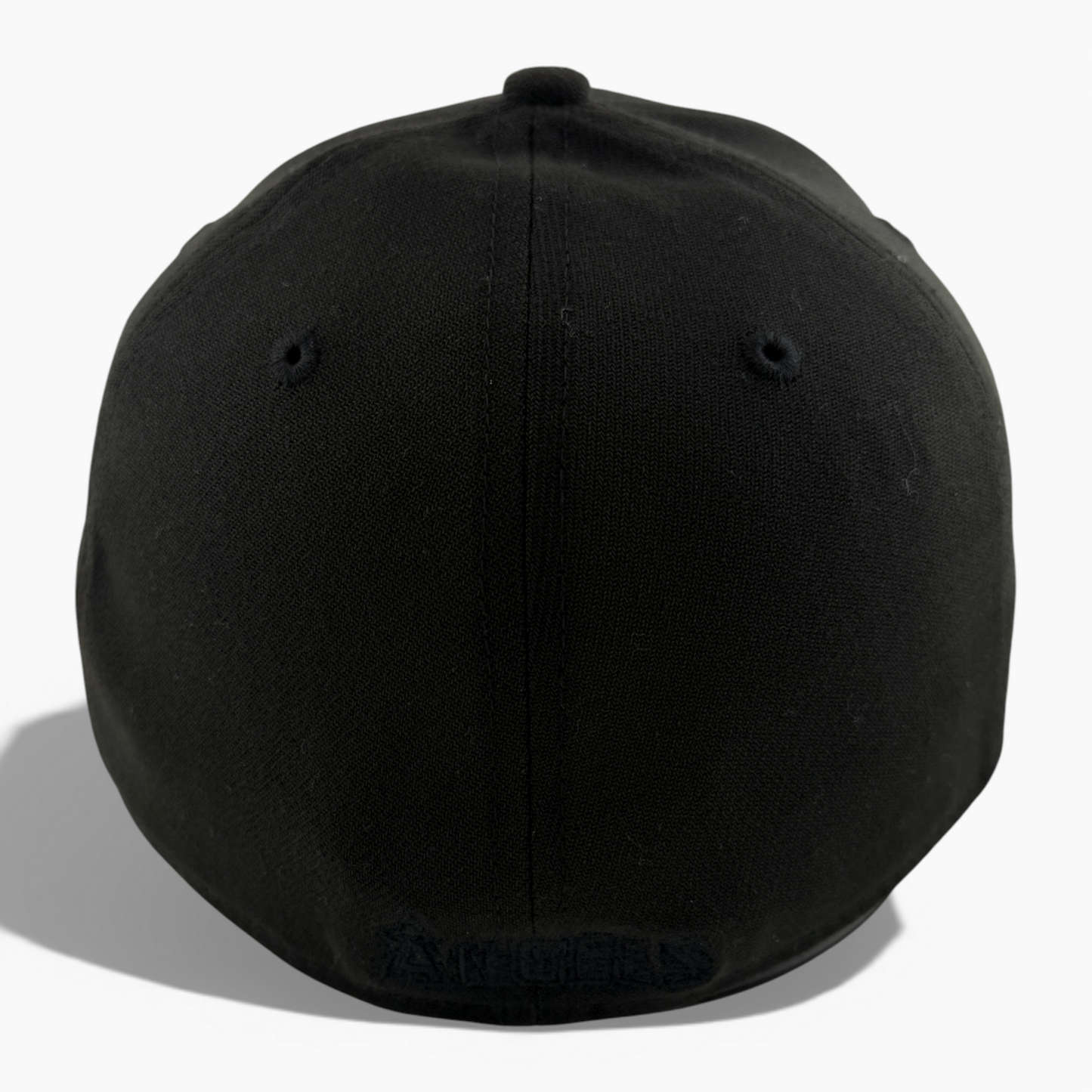 New Era Los Angeles Angels MLB All Blackout Blacked Out 39Thirty Flex Fit Hat